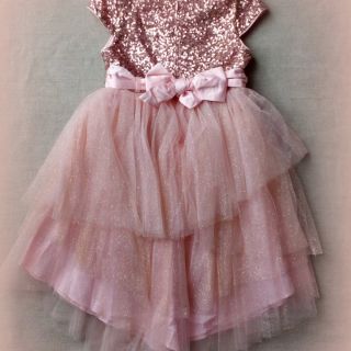 Официална рокля с пайети Пепел от рози A969