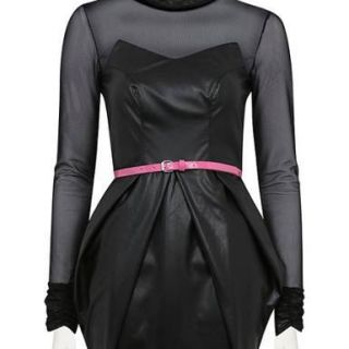 Официална черна рокля  WGF2939