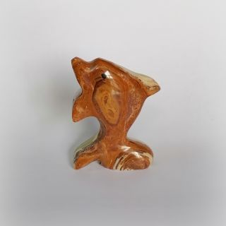 Фигурки от естествен камък ( малък делфин )  FK073-1