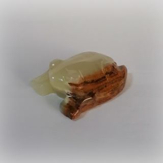 Фигурки от естествен камък (жаба)  FK073-5