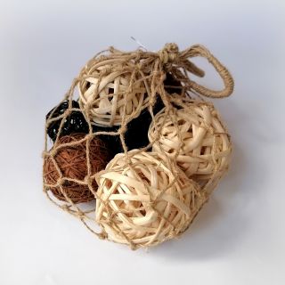 Ратанови топки за декорация  ID2