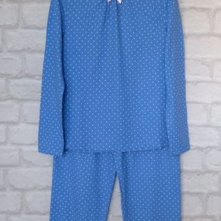 Синя пижама на точки GGEE1155