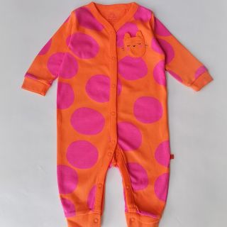 Оранжева пижамка с розови точки GNX1242