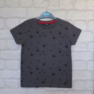 Сива тениска със звездички DGE418-1