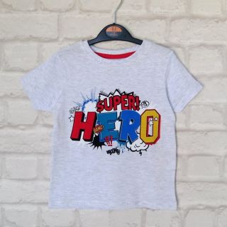 Светлосива тениска SUPER HERO PMK1740