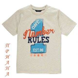 Тениска "NUMBER 1 RULES" WGM2845