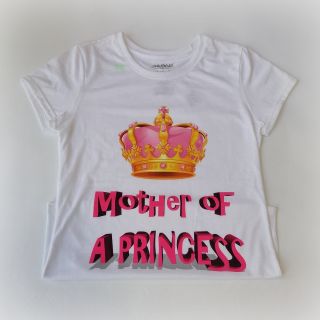 Тениска "Mother of a princess"  AD1762-2