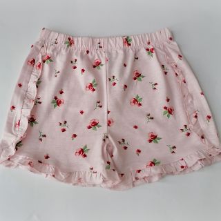 Розови къси панталонки с розички GNX1273-4