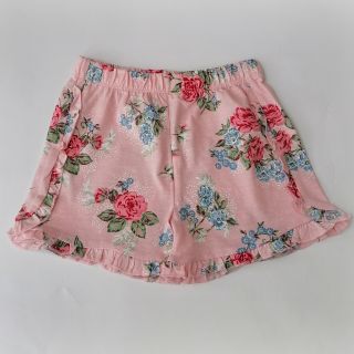 Розови къси панталонки с рози GNX1273-2