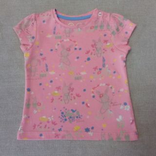 Розова тениска със зайчета MDK190-2