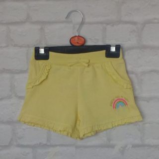 Жълти къси панталонки с дъга GPM5055-1
