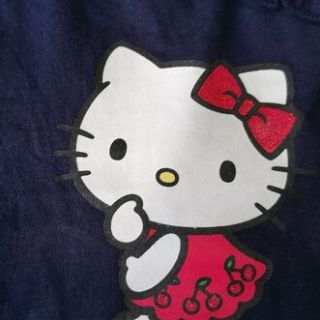 Тъмносини къси панталонки Hello Kitty WHMF2760