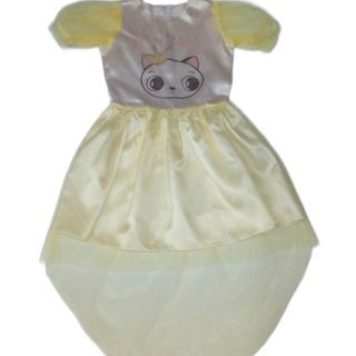 Сатенена рокля с коте Princess SAT7