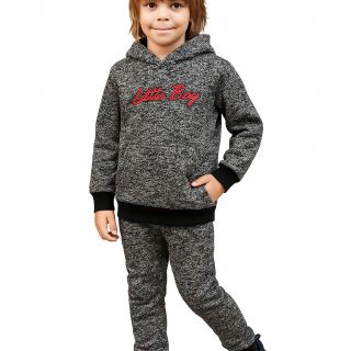 Комплект в черно и бяло LITTLE BOSS DMAT1202