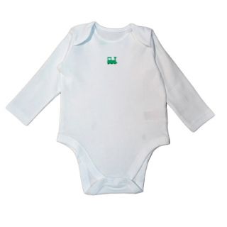 Бяло боди с влакче MDR6064-3