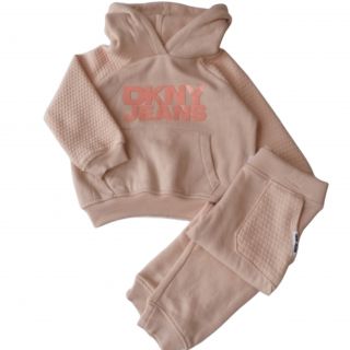 Спортен комплект от две части с надпис  DKNY0005G