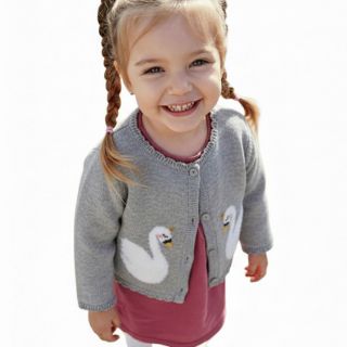 Сива жилетка с лебеди GTU1122 Сива жилетка с лебеди GTU1122