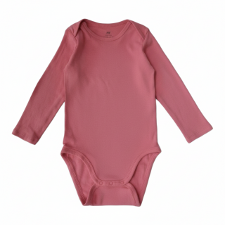 Боди от органичен памук в цвят пепел от рози GHM1292-1
