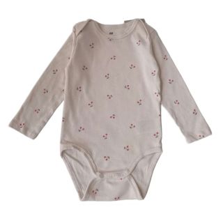 Боди от органичен памук с черешки GHM1292