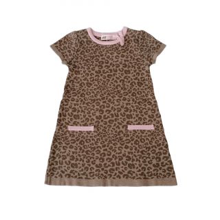 Кафява плетена рокличка с къс ръкав WHMF2120 Кафява плетена рокличка с къс ръкав WHMF2120