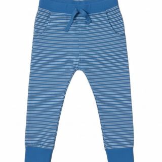 Тънко долнище на светлосиньо райе  DGE2022-2