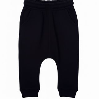 Черно леко ватирано долнище GEG0014-1