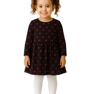 Рокличка на розови сърчица WGF3208