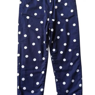 Тъмносин панталон на точки с подплата GHM1123