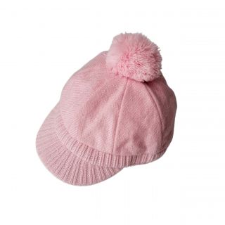 Розова барета с козирка WНMF1815