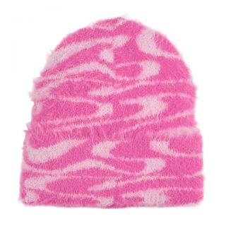 Плетена шапка в розово  GHM1323