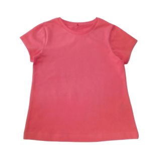 Тениска в цвят корал GGE158-4