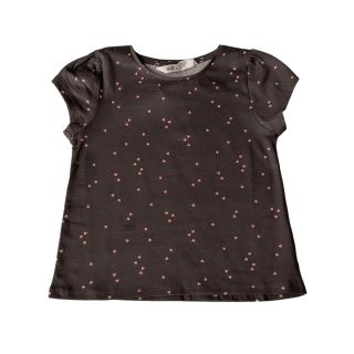 Сива тениска със сърчица GHM1137