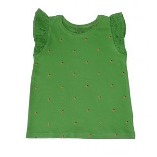 Зелена блузка с ябълки GNX1262-1