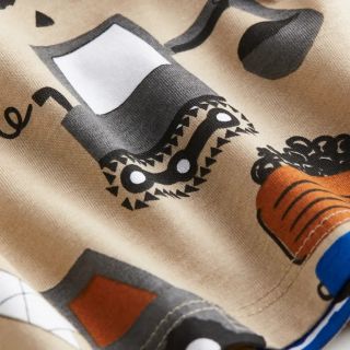 Кафява тениска с превозни средства DHM1273