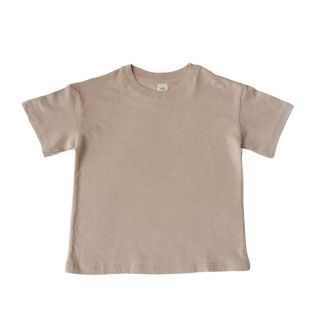 Тениска в бежов цвят DHM1276-2