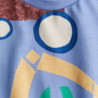 Синя тениска с превозни средства DHM1332-2