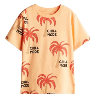 Оранжева тениска с палми DHM1347