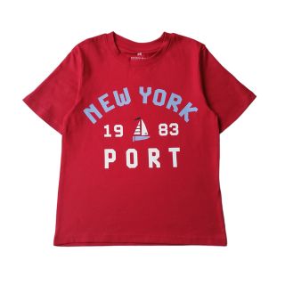 Червена тениска Ню Йорк DHM1348