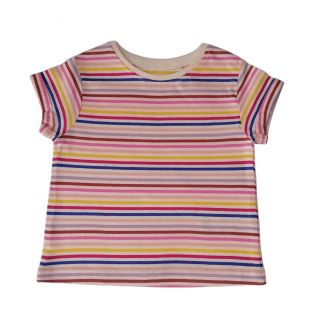 Тениска на цветно райе GNX1266-2