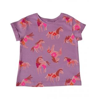 Лилава тениска с еднорози GNX1266-3