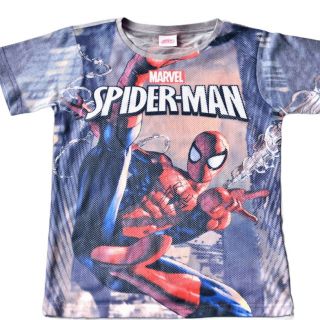 Сива тениска със Спайдърмен GTY0011