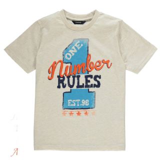 Тениска "NUMBER 1 RULES" WGM2845