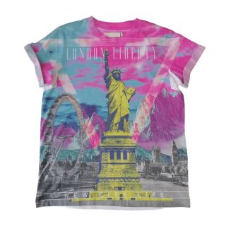 Тениска с розова щампа WMM1987