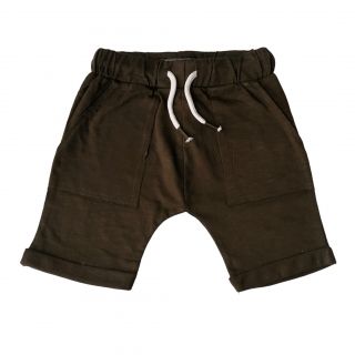Къси панталонки в тъмно масленозелено DNX1260-1